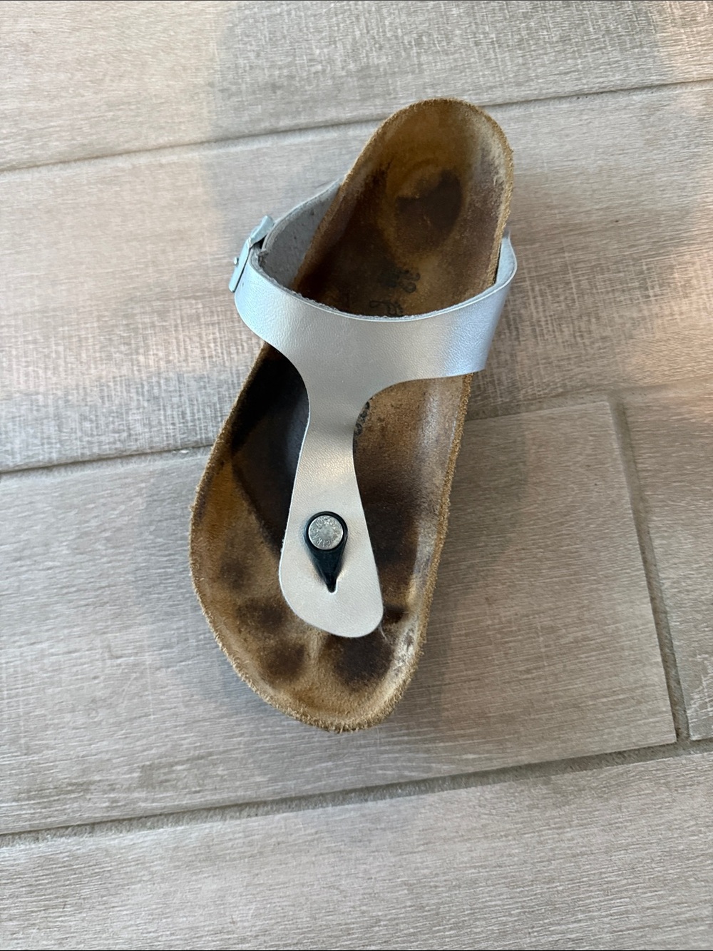 Single right Birkenstock, gizeh- size 39/8